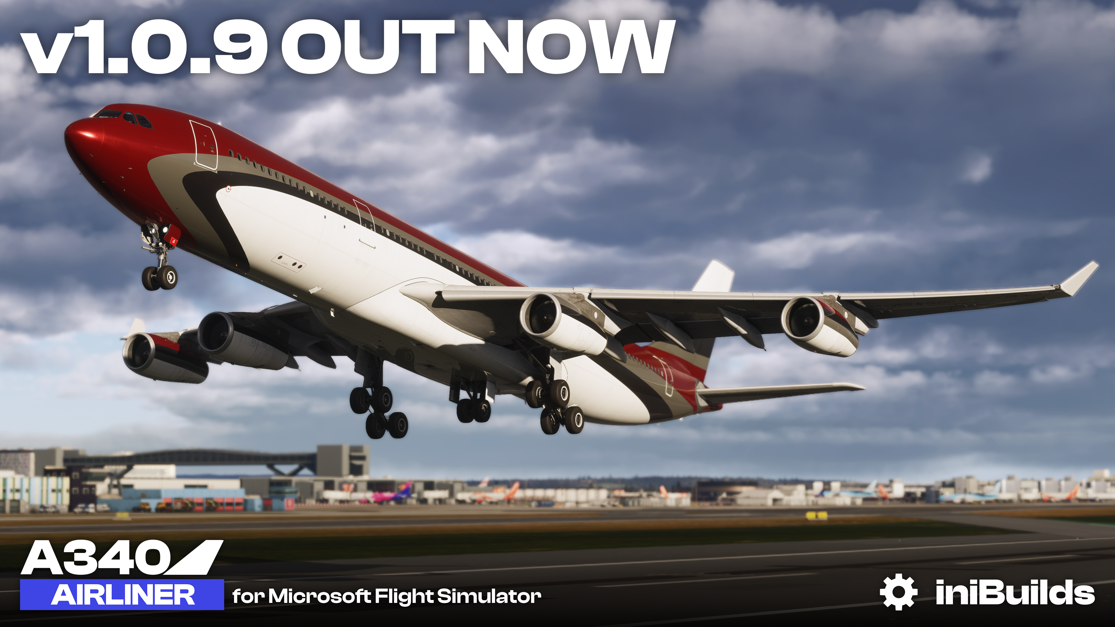 iniBuilds A340 1.0.9 Update Out Now