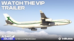 iniBuilds A340 Arrives on iniManager January 15th, VIP Update to Follow