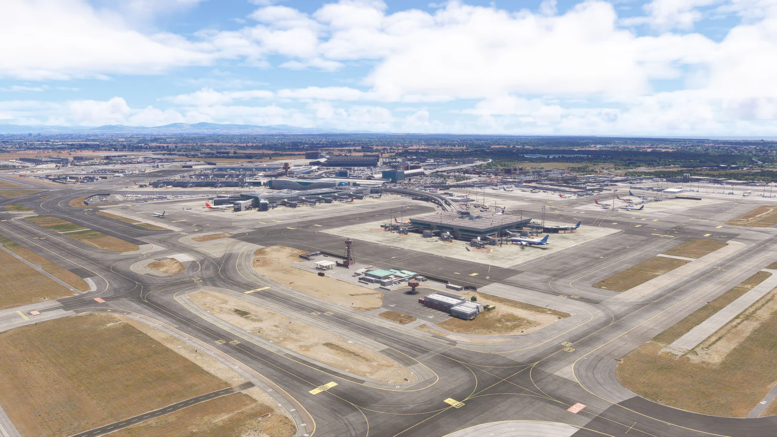 MK Studios Release Rome Fiumicino V2 for MSFS