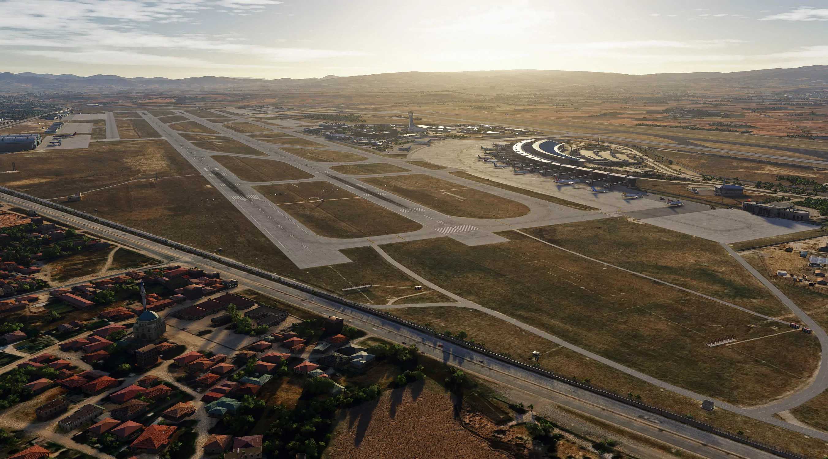 SceneryTR Design Ankara Airport LTAC