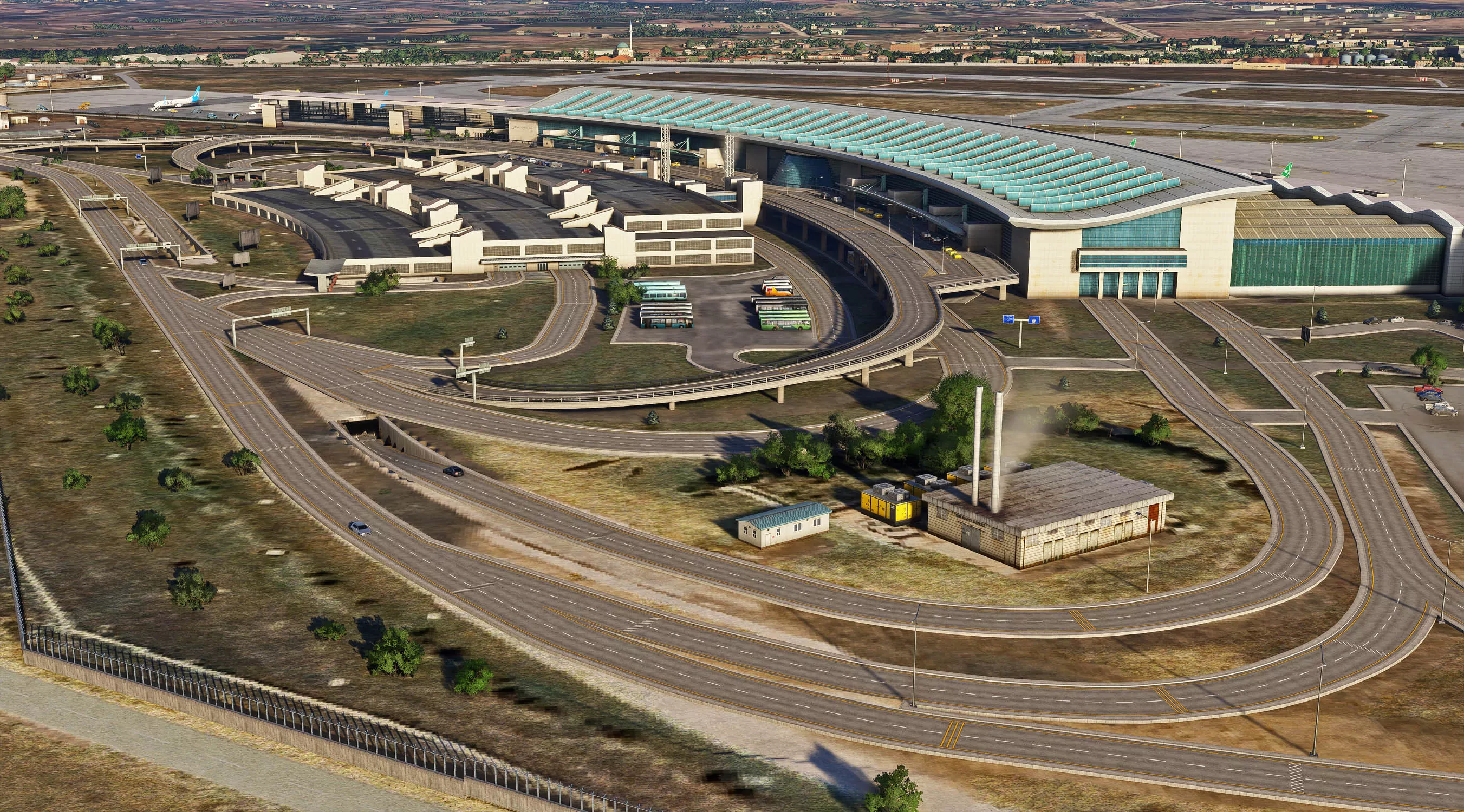 SceneryTR Design Ankara Airport LTAC