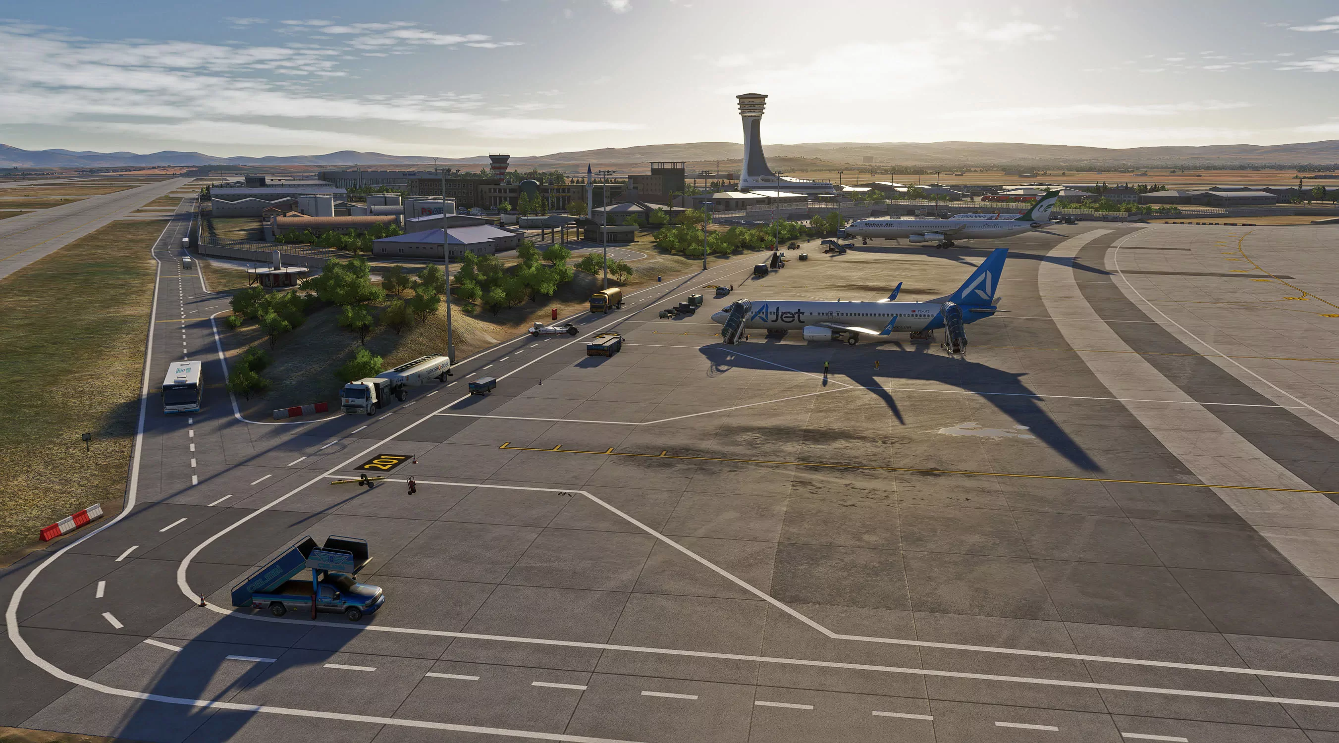 SceneryTR Design Ankara Airport LTAC