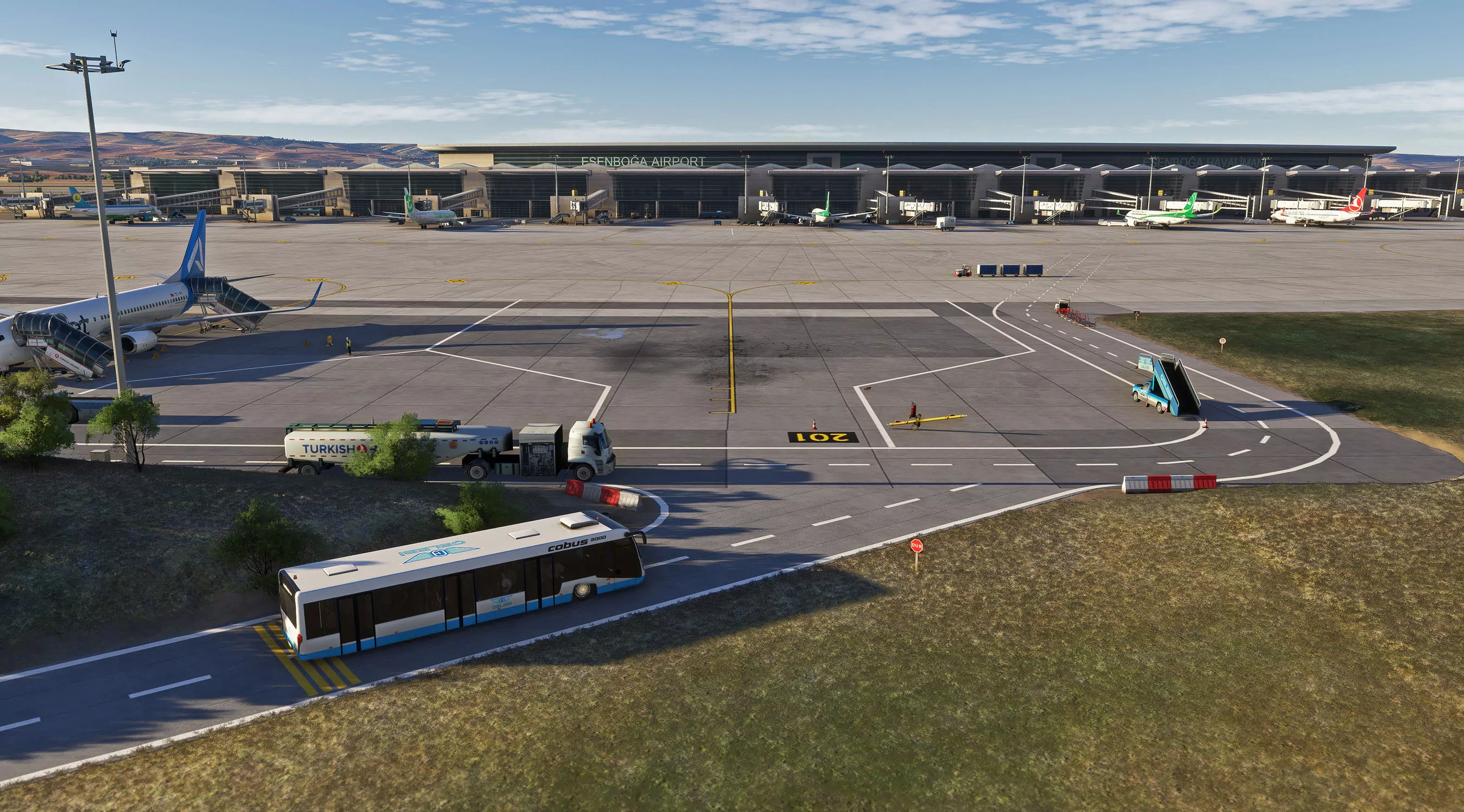 SceneryTR Design Ankara Airport LTAC