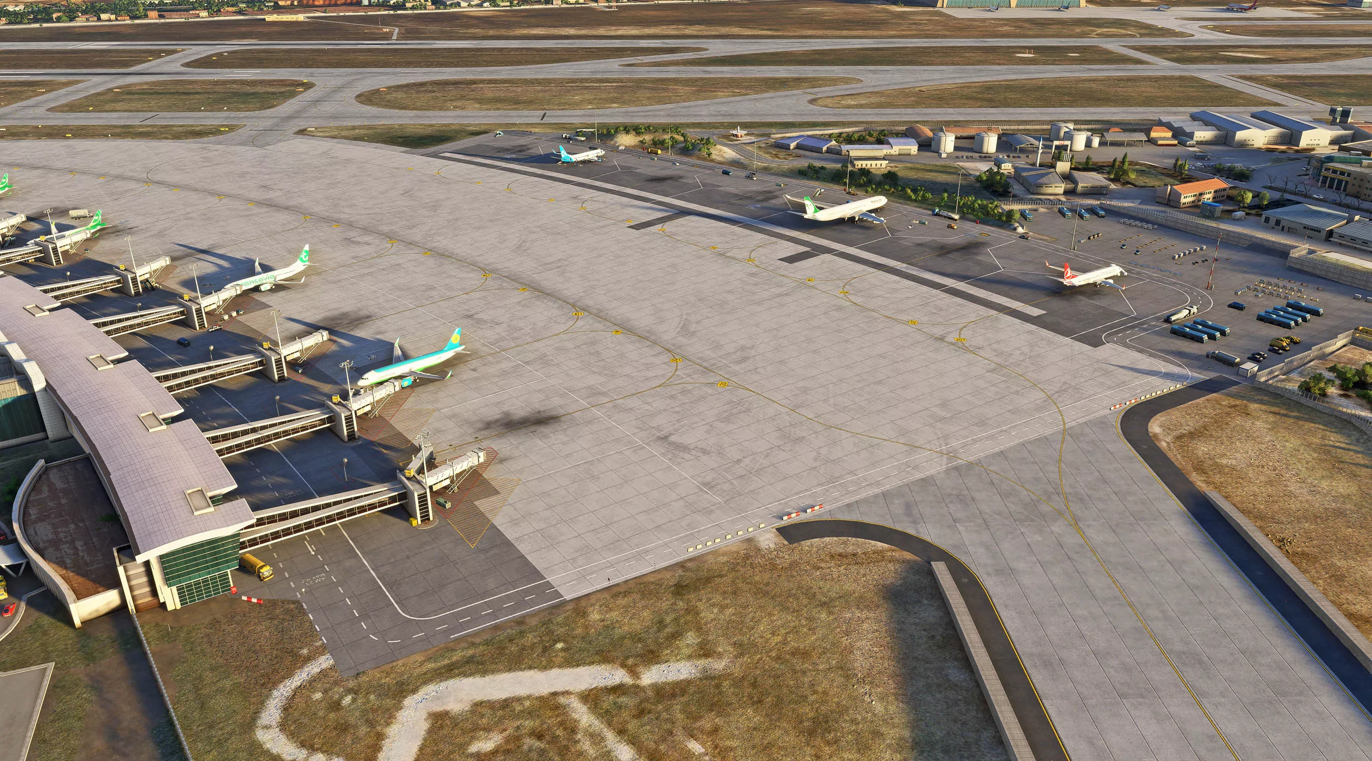SceneryTR Design Ankara Airport LTAC