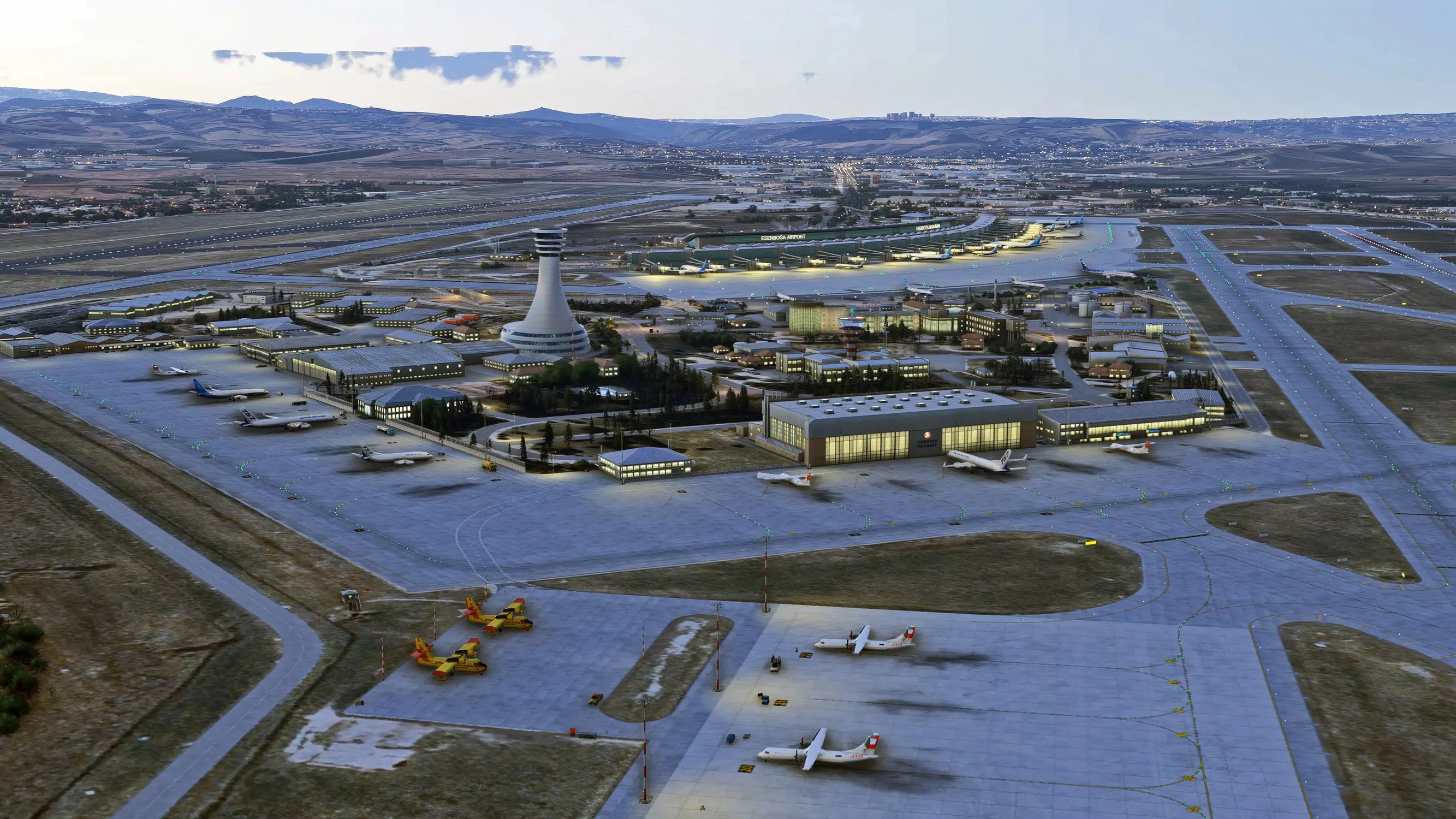 SceneryTR Design Ankara Airport LTAC