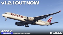 iniBuilds A350 1.2.1 Update Available Now