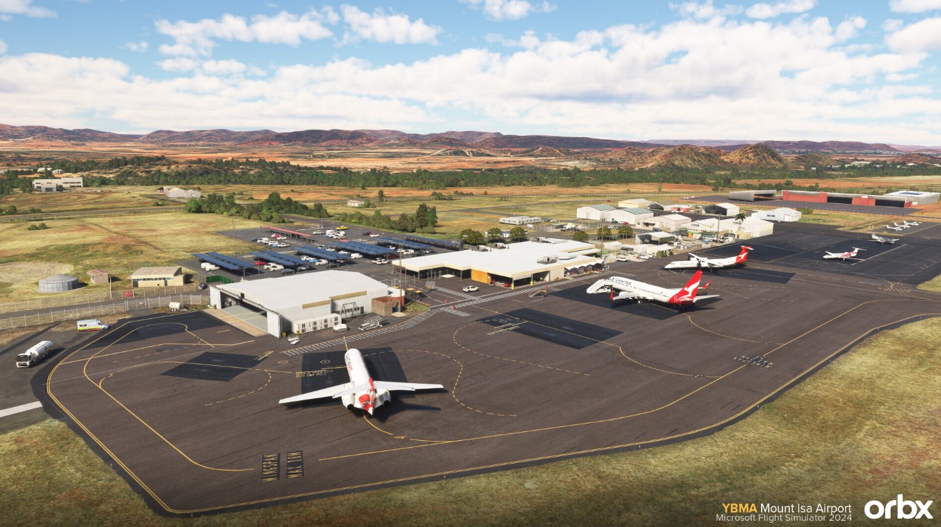 Orbx Mount Isa Airport Out Now for MSFS
