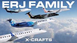 X-Crafts ERJ Family 2.0 for XP12 Available Now