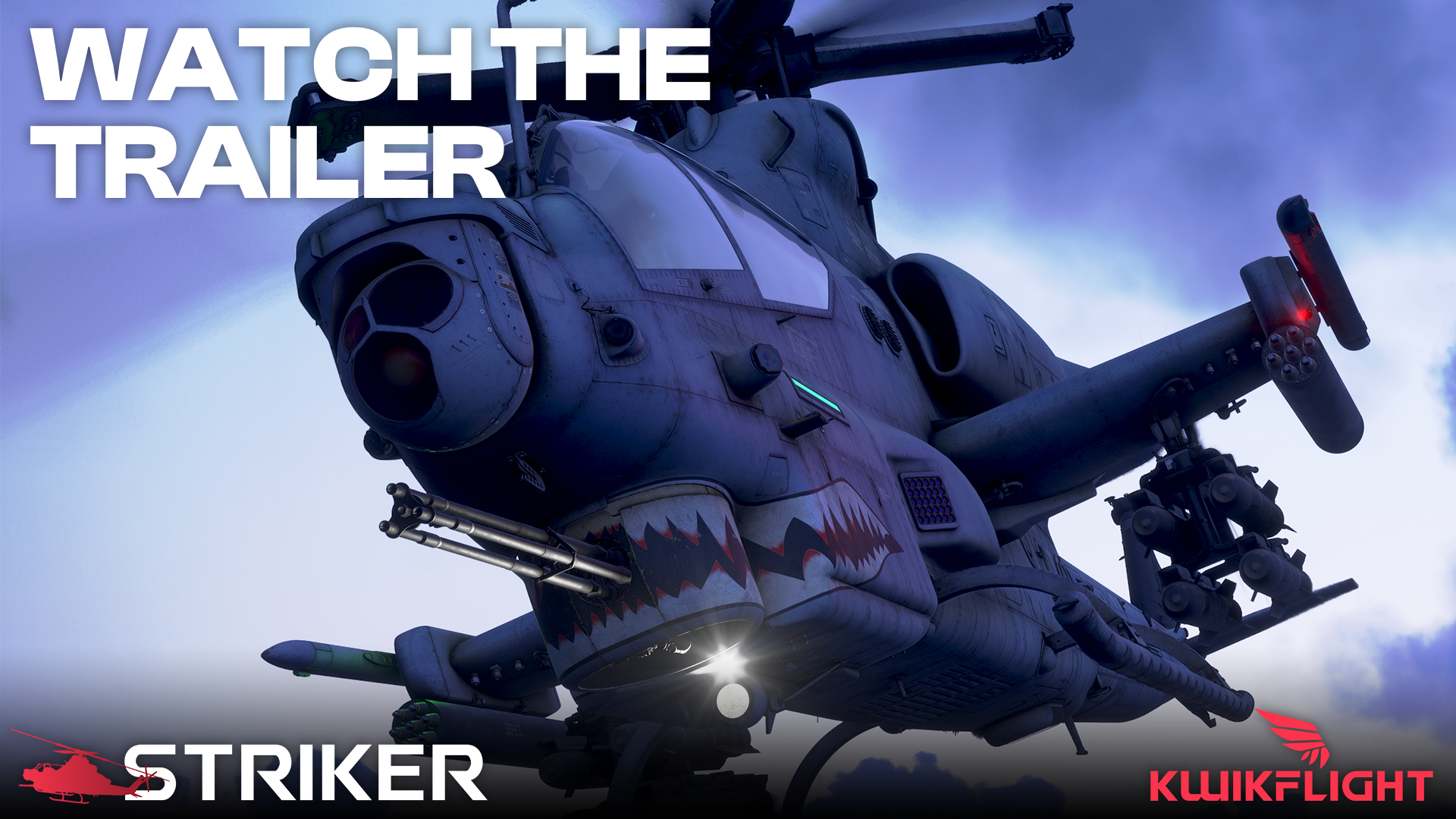 KwikFlight Shares New Trailer for Striker Helicopter Coming to MSFS 2024