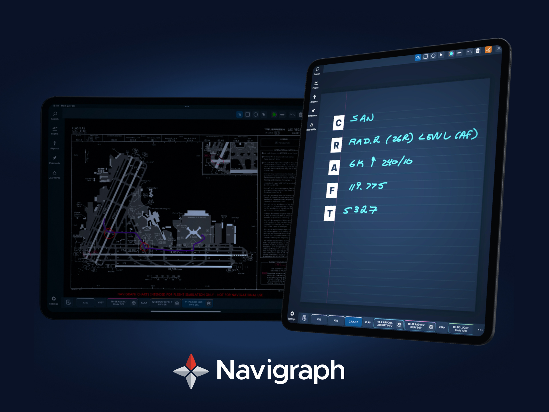 Scratchpads for Navigraph Charts Out Now