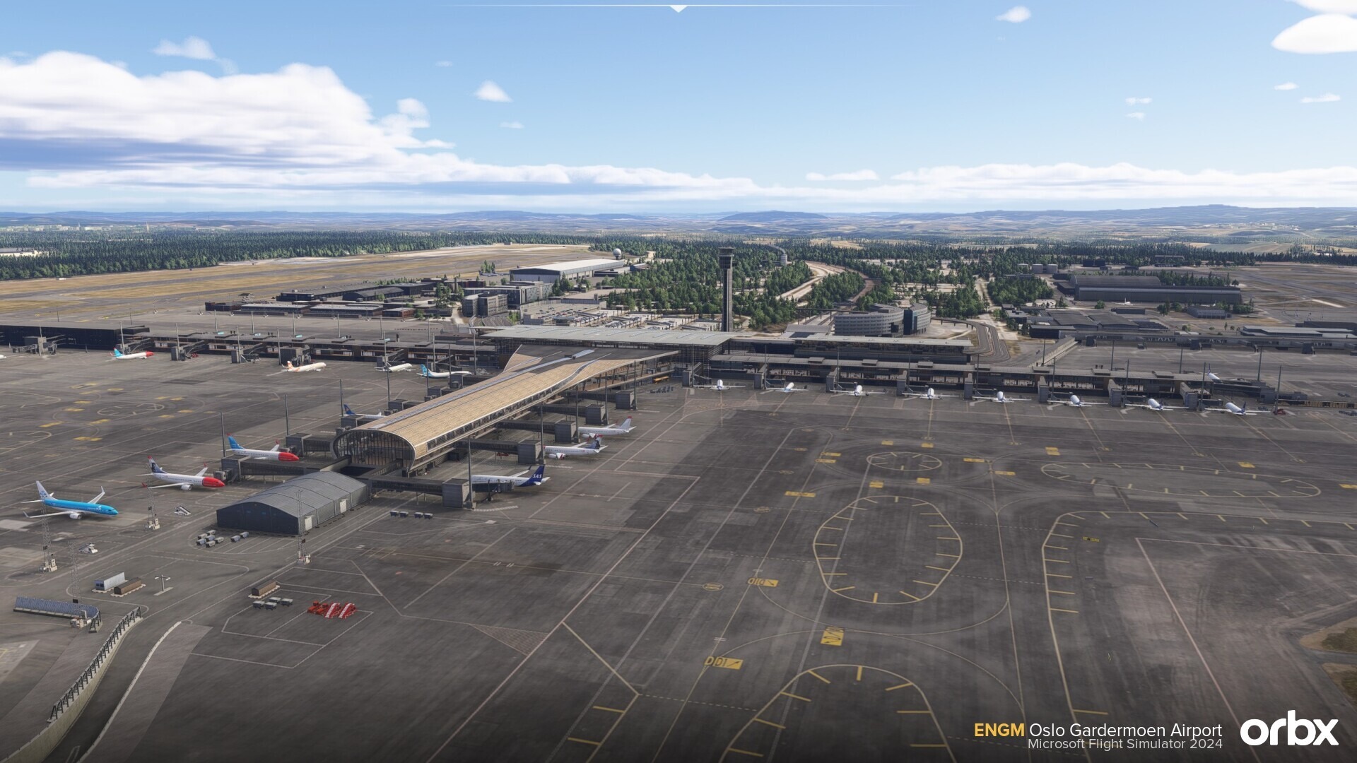 Orbx Releases Oslo Gardermoen for MSFS 2024