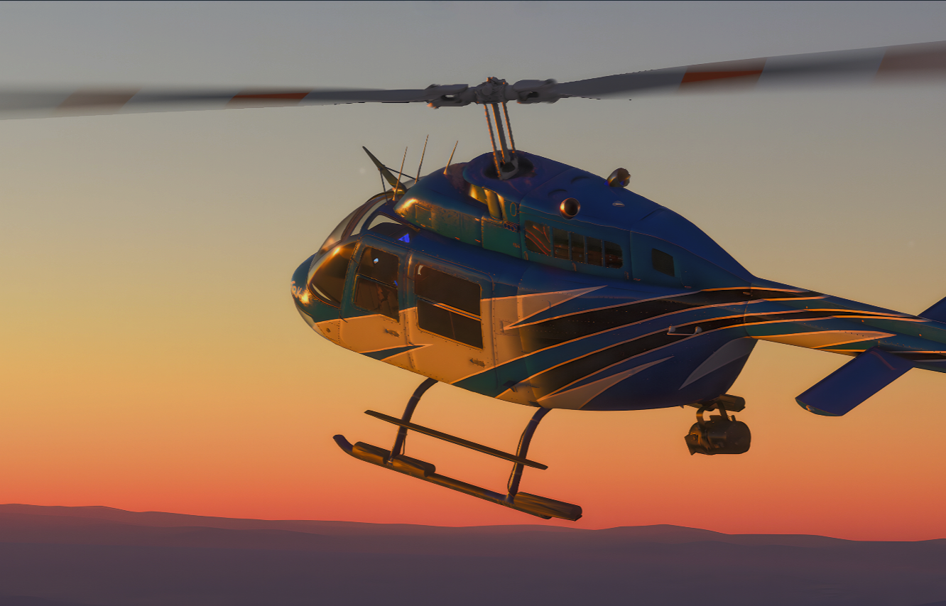 DHM Bell 206B3 Jet Ranger Sound Pack